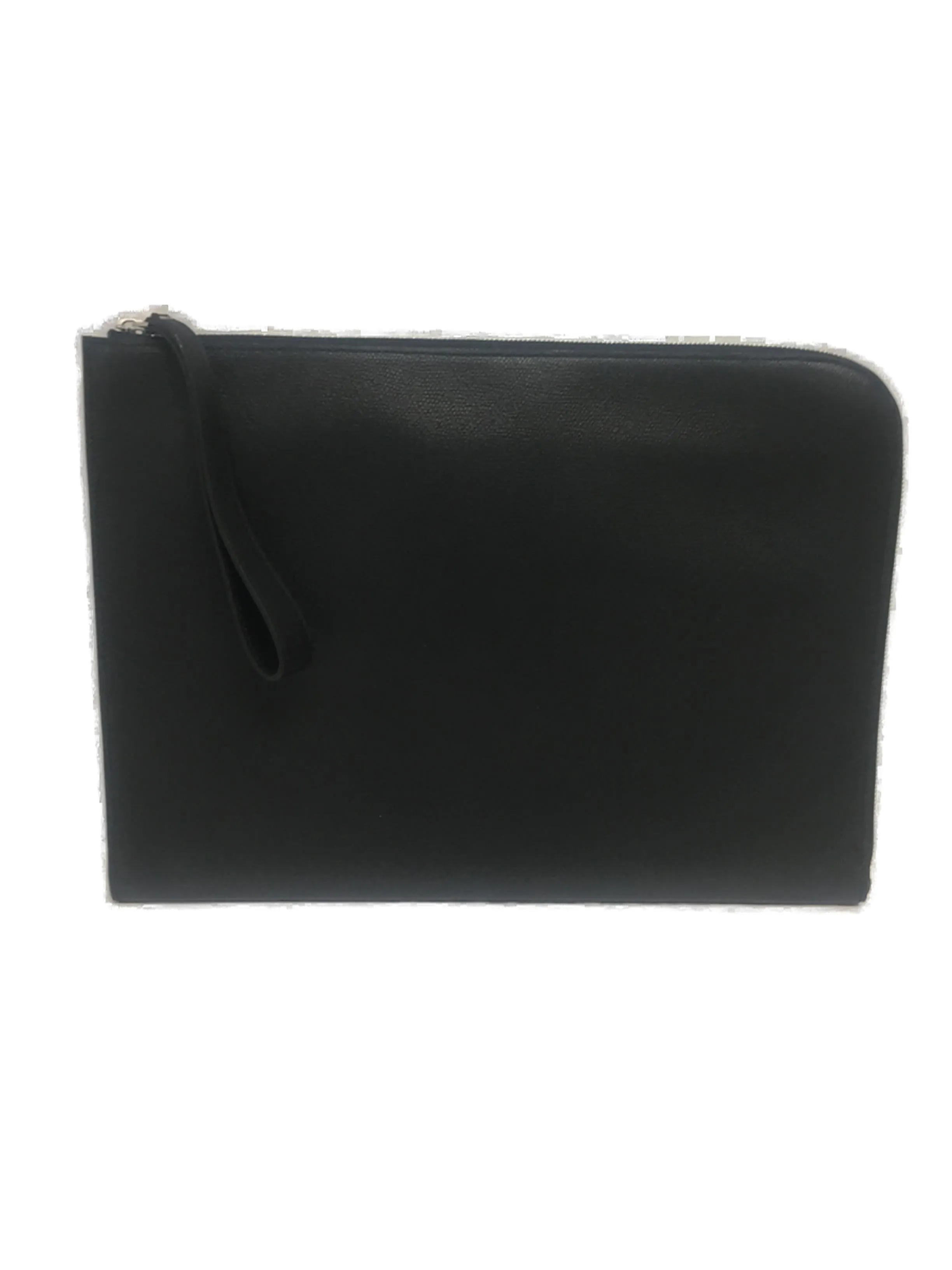 Valextra Zip-Up Clutch Bag