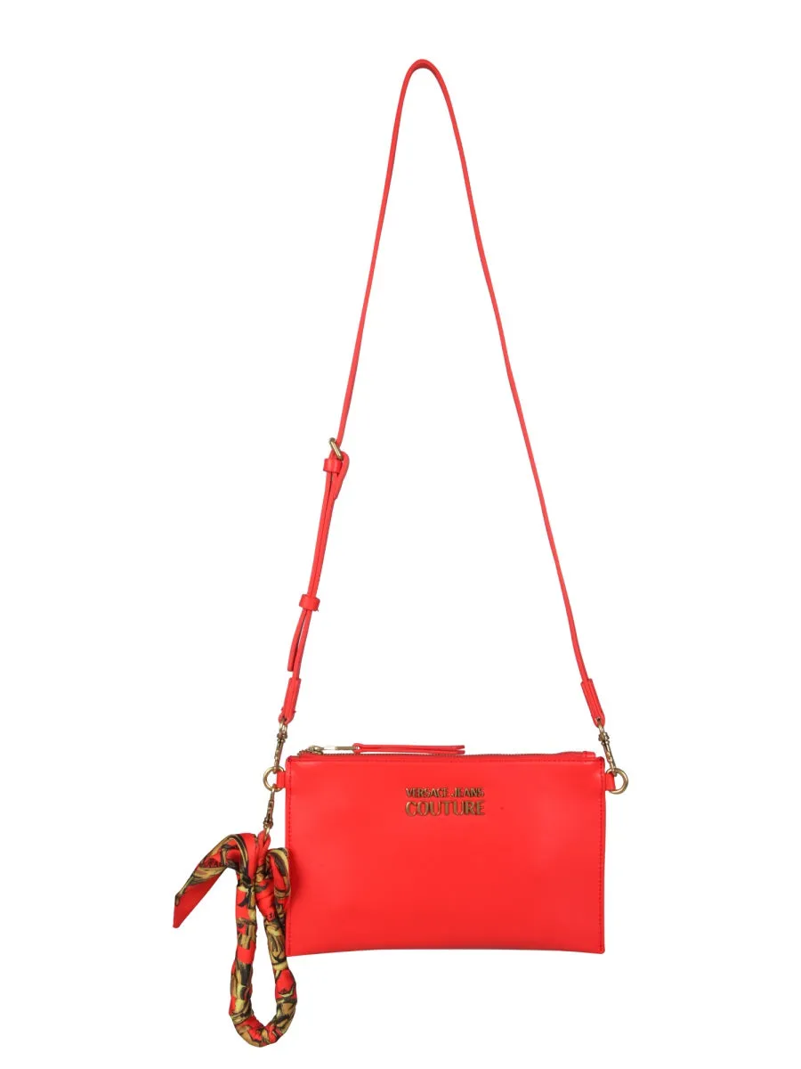 Versace Jeans Couture Logo Plaque Crossbody Bag