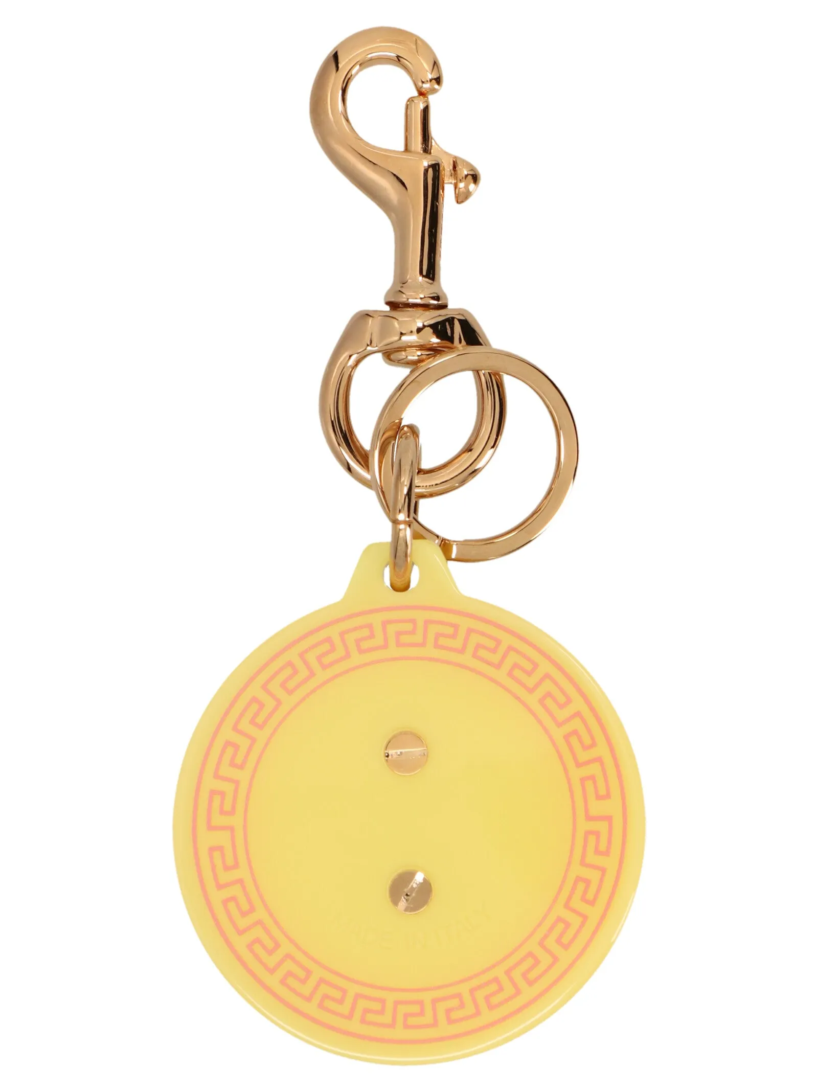 Versace Logo Printed Keyring
