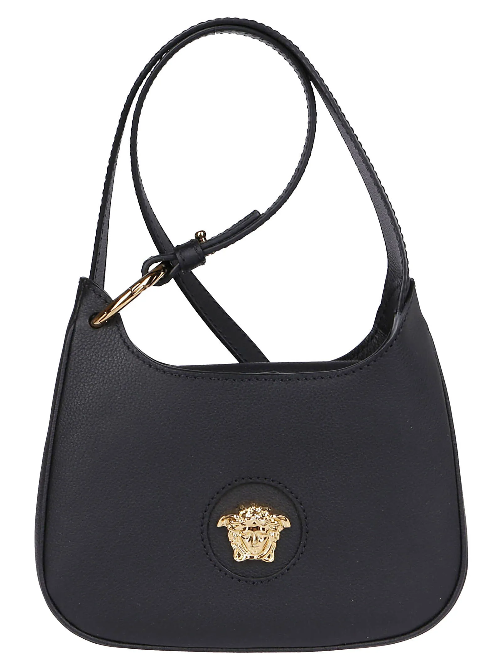 Versace Medusa Logo Plaque Shoulder Bag