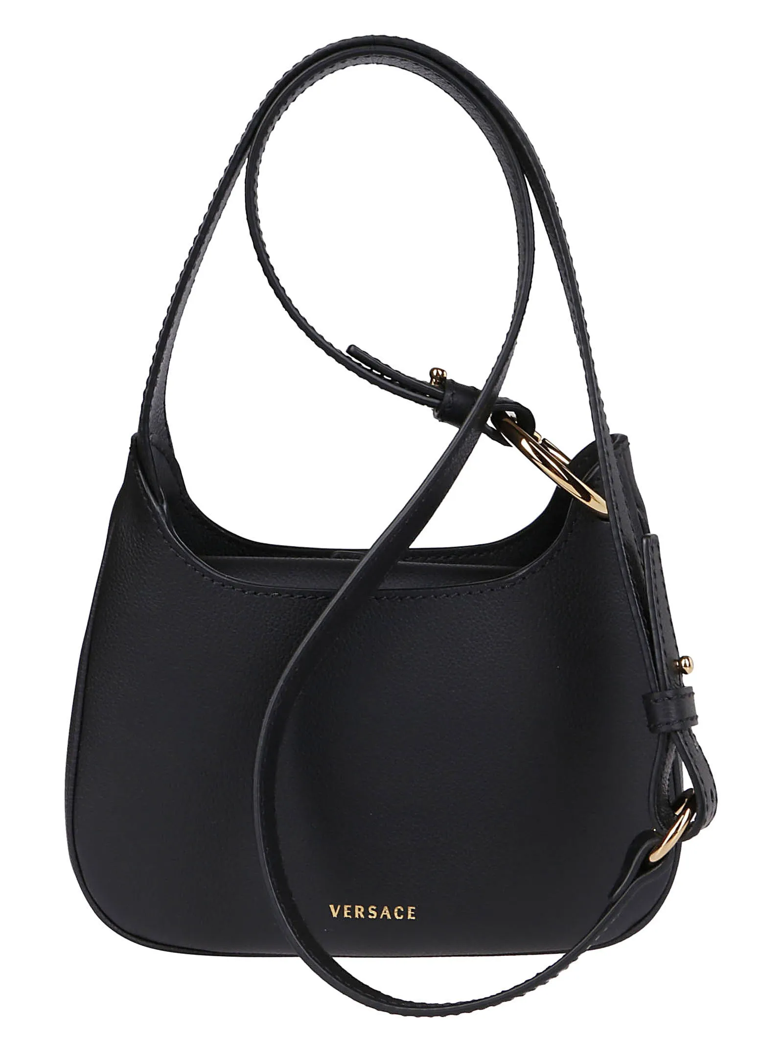 Versace Medusa Logo Plaque Shoulder Bag