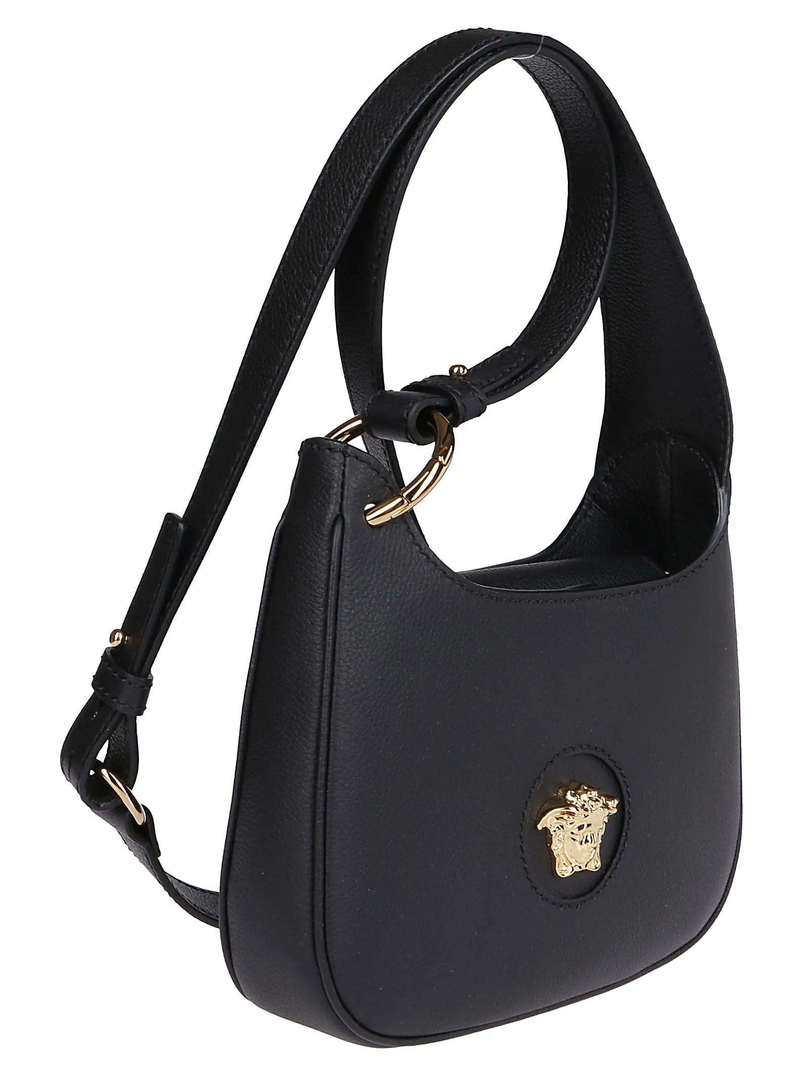 Versace Medusa Logo Plaque Shoulder Bag
