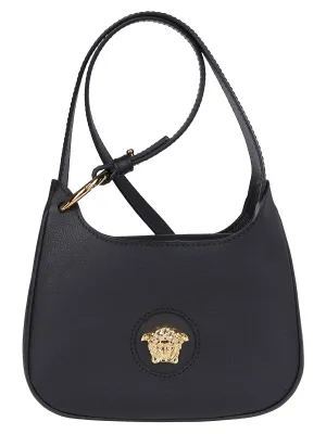 Versace Medusa Logo Plaque Shoulder Bag