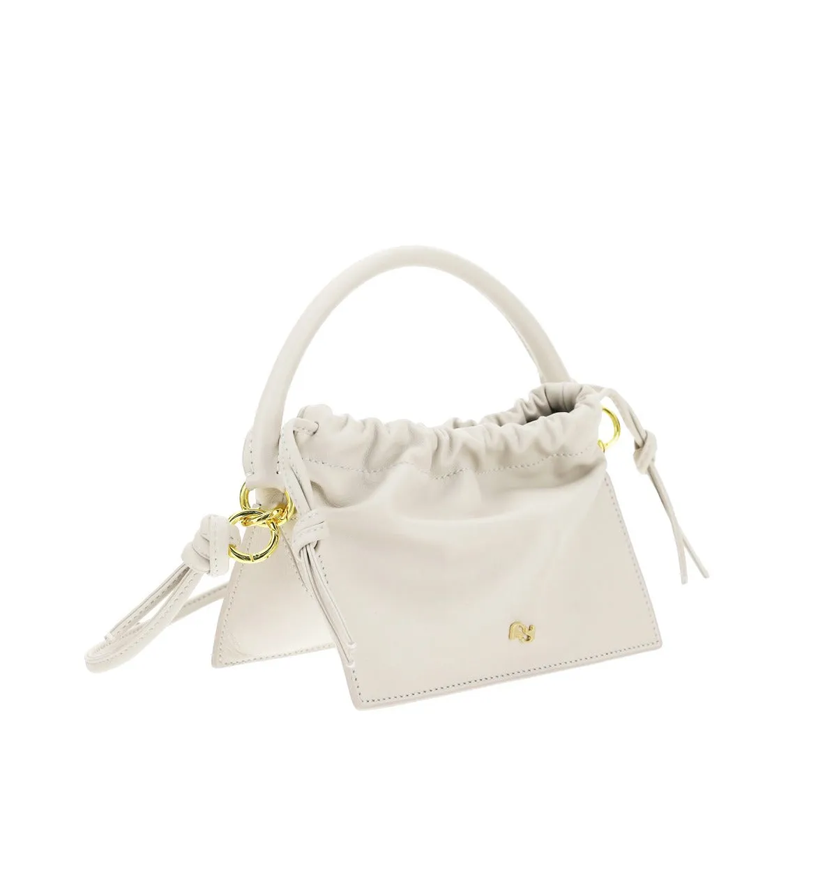 Yuzefi Mini Bom Logo Plaque Crossbody Bag
