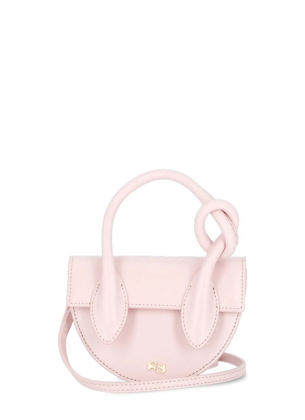 Yuzefi Pretzel Foldover Top Tote Bag