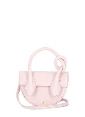 Yuzefi Pretzel Foldover Top Tote Bag