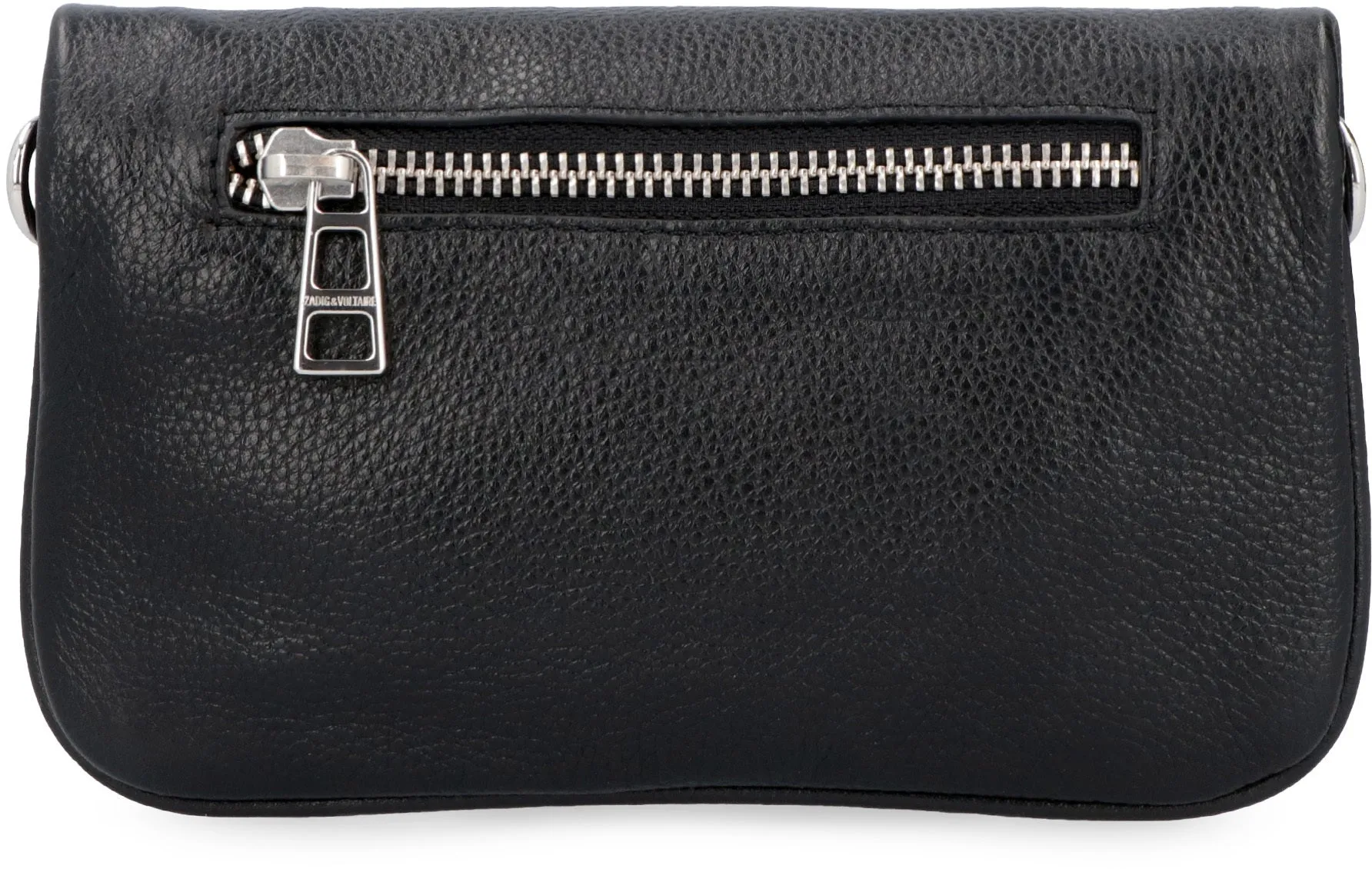 Zadig & Voltaire Logo Plaque Zipped Crossbody Bag