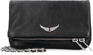 Zadig & Voltaire Logo Plaque Zipped Crossbody Bag